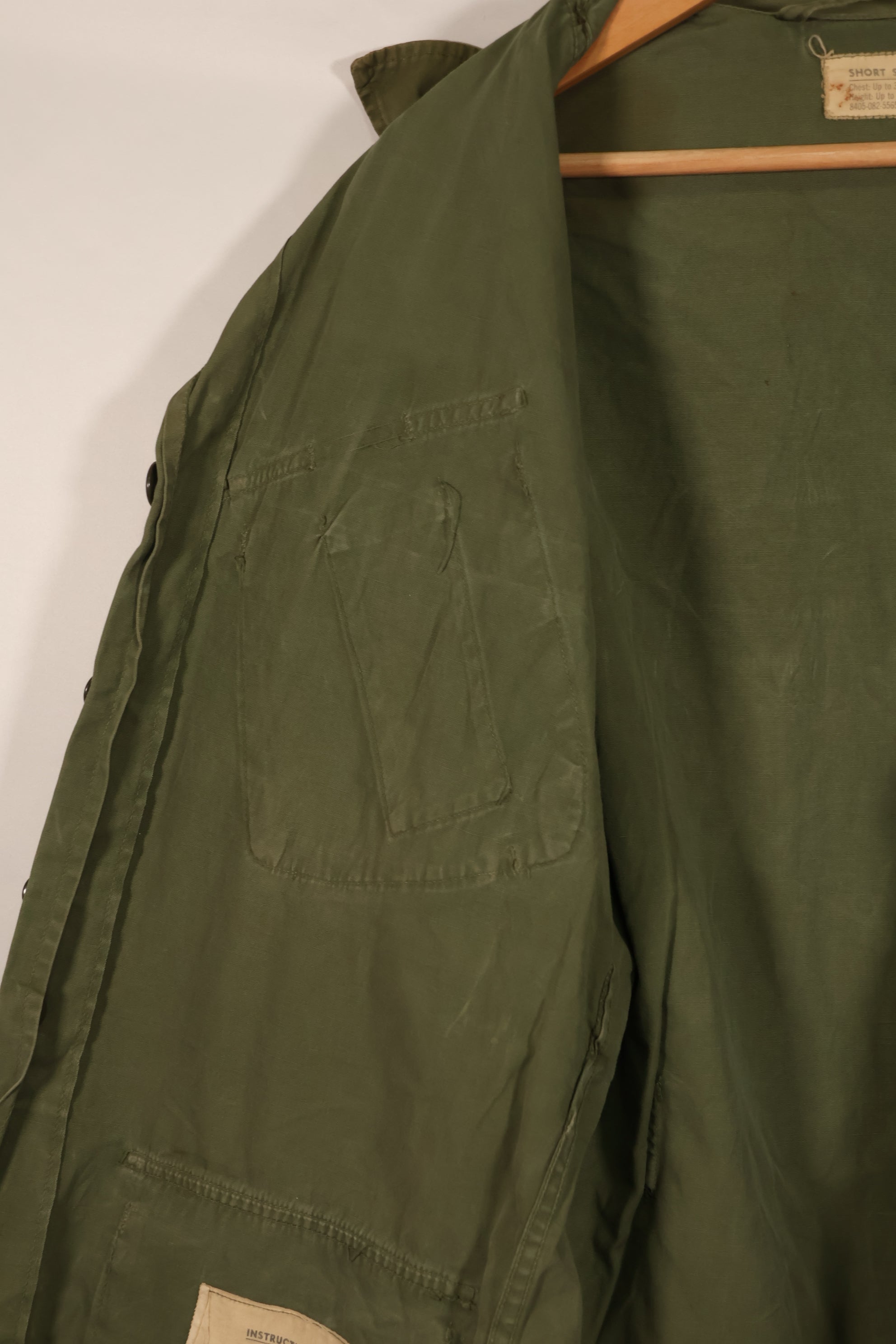 Real 1963 1st Model Jungle Fatigue Jacket S-S Used