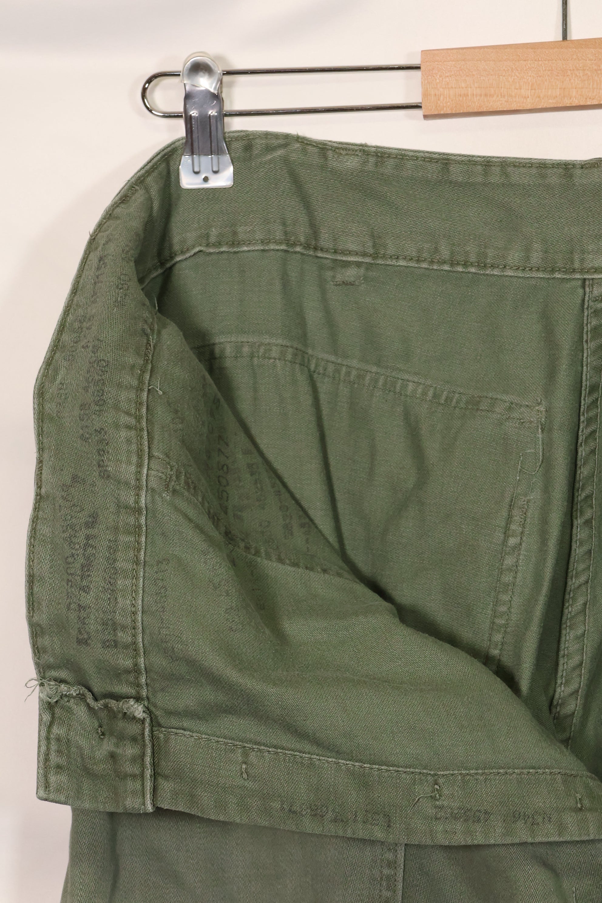 Early 1960s OG-107 Utility Uniform Baker Pants Modified 82nd Airborne Division F