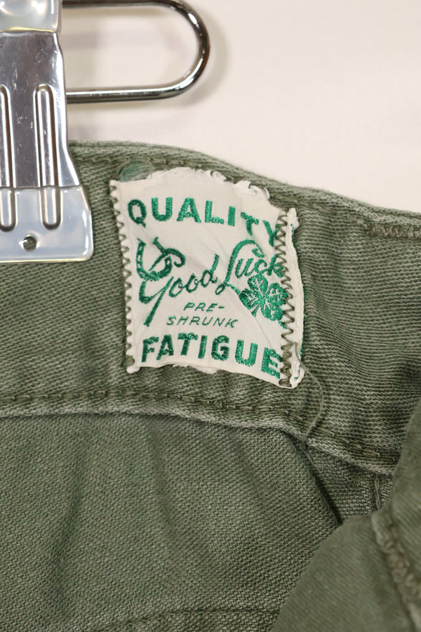 Early 1960s OG-107 Utility Uniform Baker Pants Modified 82nd Airborne Division F