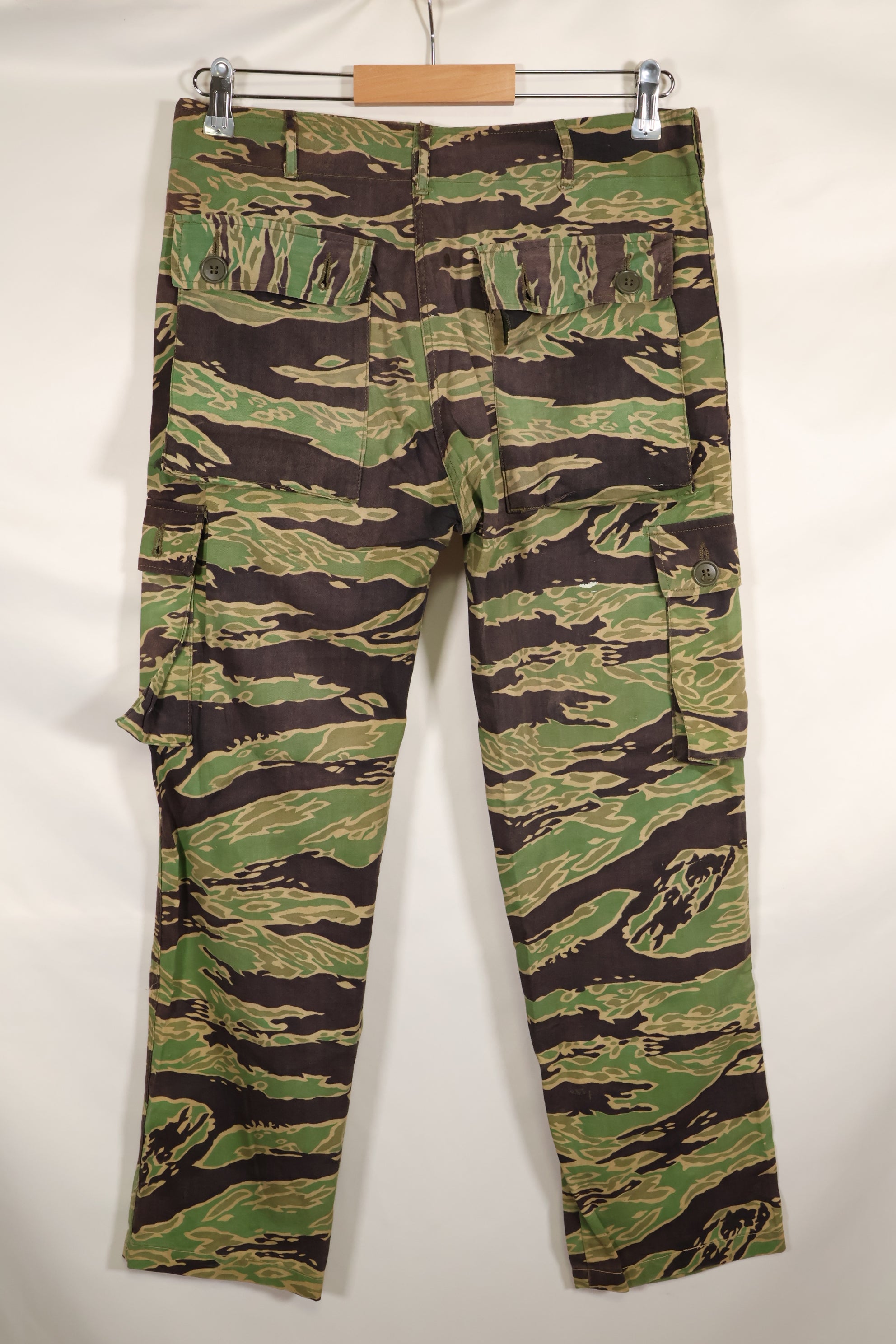 Real Late War Pattern Estimated A-L Tiger Stripe Pants Used Paramount Pictures