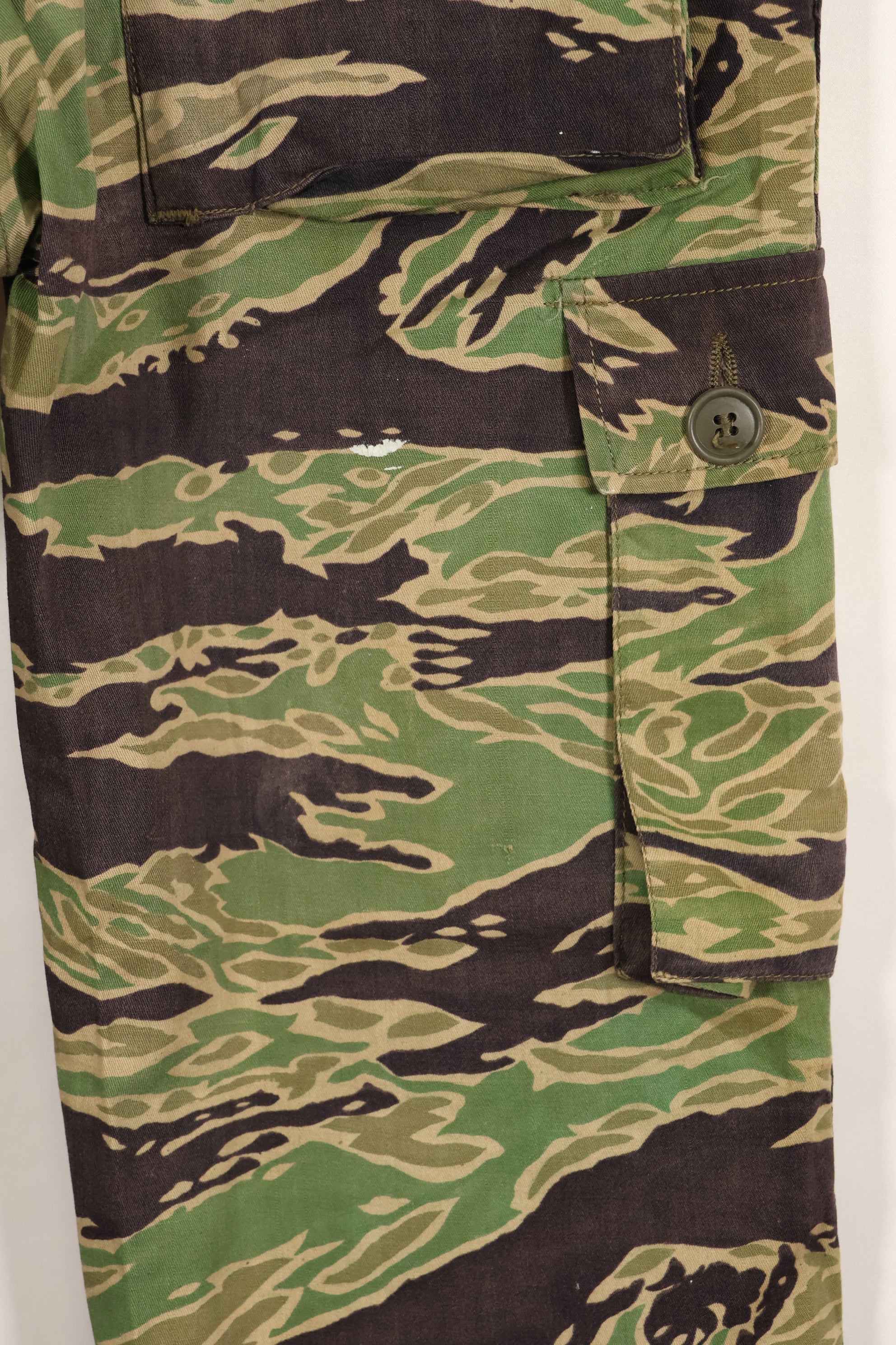 Real Late War Pattern Estimated A-L Tiger Stripe Pants Used Paramount Pictures