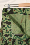 1960s-70s Korean military frogskin camouflage pants, baker pants cut, used C