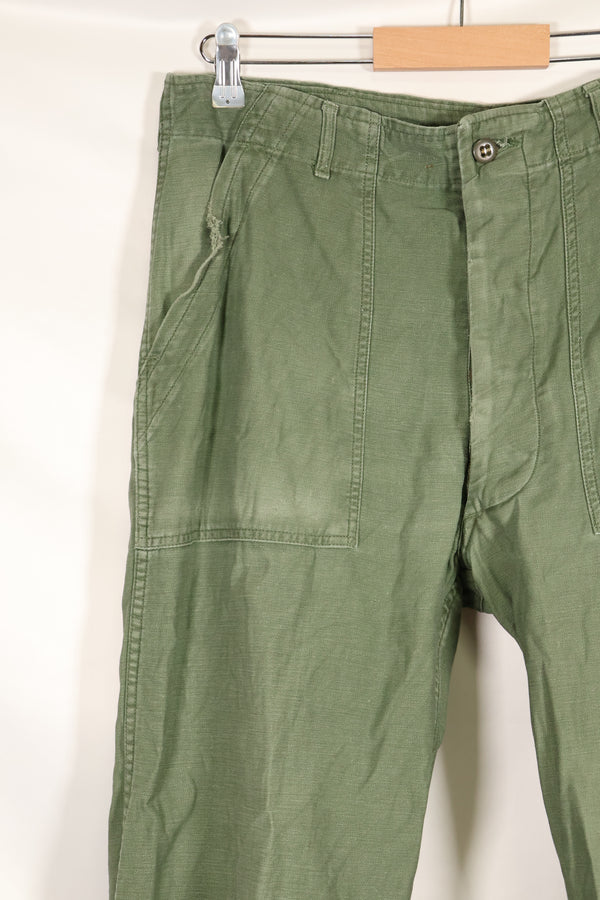 1960年代中頃　推定LARGE　OG-107 ユーティリティパンツ　推定TYPE II　ベイカー　中古品