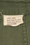 1967 Contract 3rd Model Non Ripstop Jungle Fatigue Pants L-S Used