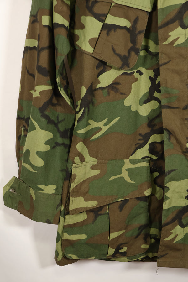 Circa 1966-67 Deadstock S-L Non Ripstop Early Print ERDL Fatigue Jacket