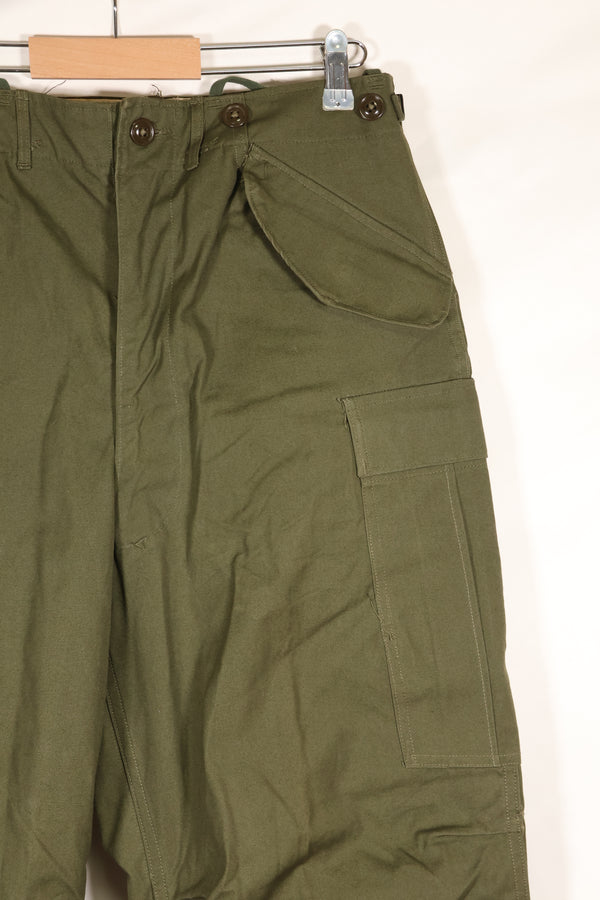 1951 Contract, S-R, U.S. Army, M51 Field Pants, Virtually Unused, Some Stains and Dirt