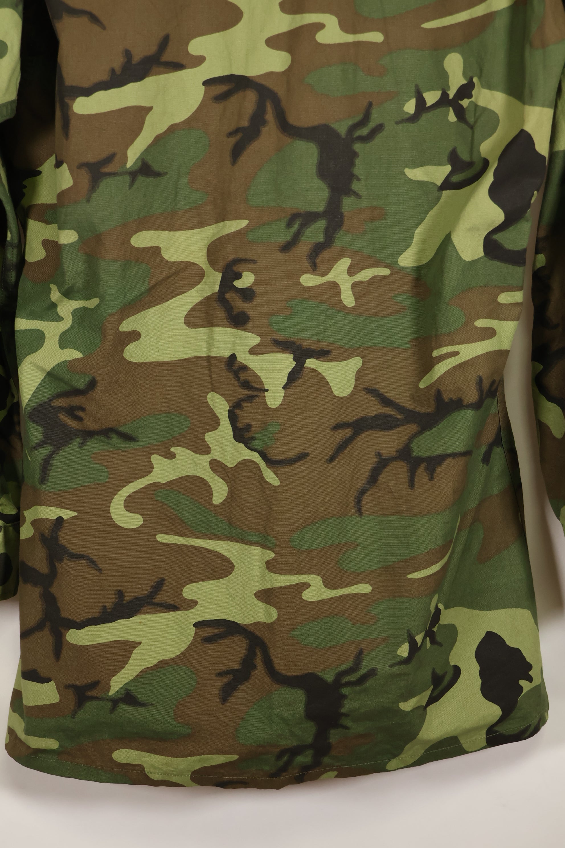 Circa 1966-67 Deadstock S-L Non Ripstop Early Print ERDL Fatigue Jacket