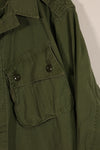 Real 1963-64 1st Model Jungle Fatigue Jacket, stains, holes.