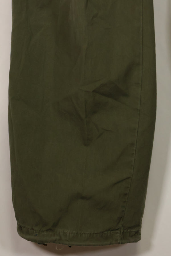 1967 Contract 3rd Model Non Ripstop Jungle Fatigue Pants Size Tag Unreadable Used