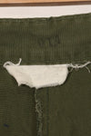 1967 Contract 3rd Model Non Ripstop Jungle Fatigue Pants Size Tag Unreadable Used