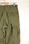 Estimated 1968–69 S-L 4th Model Jungle Fatigue Pants, Used, No Contract Tag