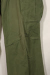 1967 Contract 3rd Model Non Ripstop Jungle Fatigue Pants X-L-R Used B