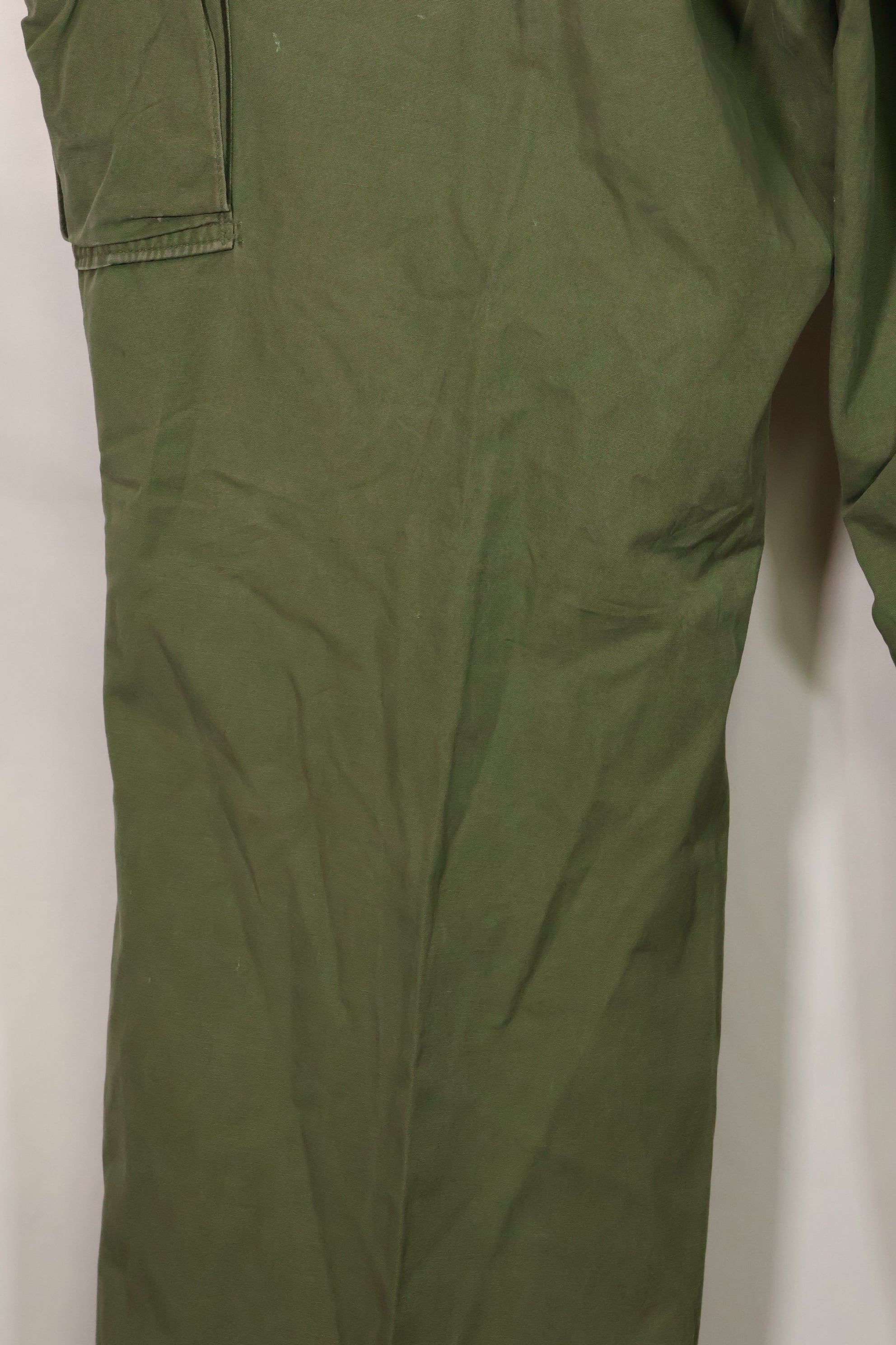 1967 Contract 3rd Model Non Ripstop Jungle Fatigue Pants X-L-R Used B