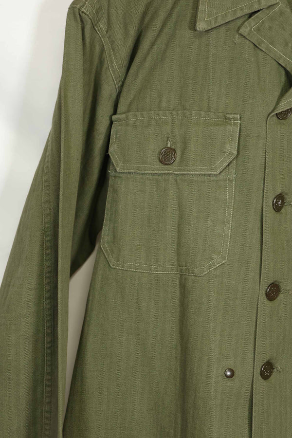 1950's U.S. Army HBT Utility Shirt, almost unused.