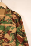 1950s, Indochina War, British Army Battle Dress-style, Lizard Camouflage, made from shelter half fabric, jacket, used
