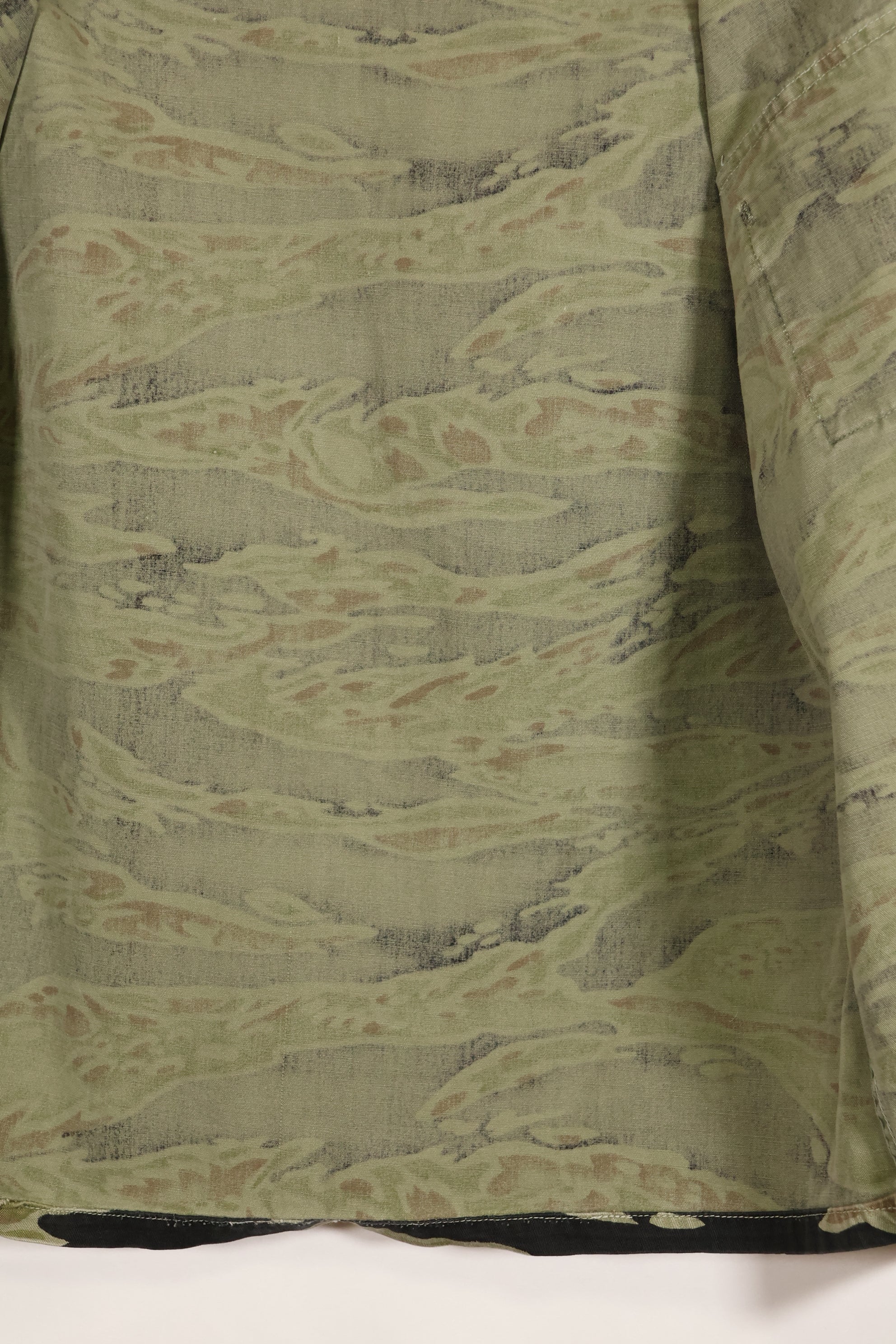Real Late War Pattern Tiger Stripe Shirt Heavyweight Fabric Used