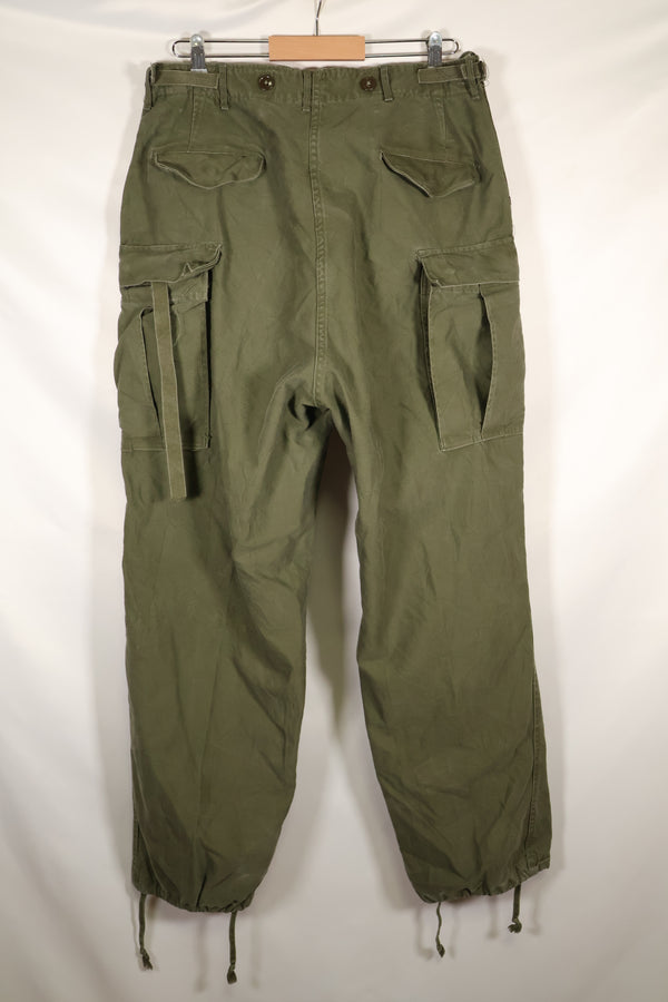 1952 Contract, M-L, U.S. Army, M51 Field Pants, Some Wear, Used