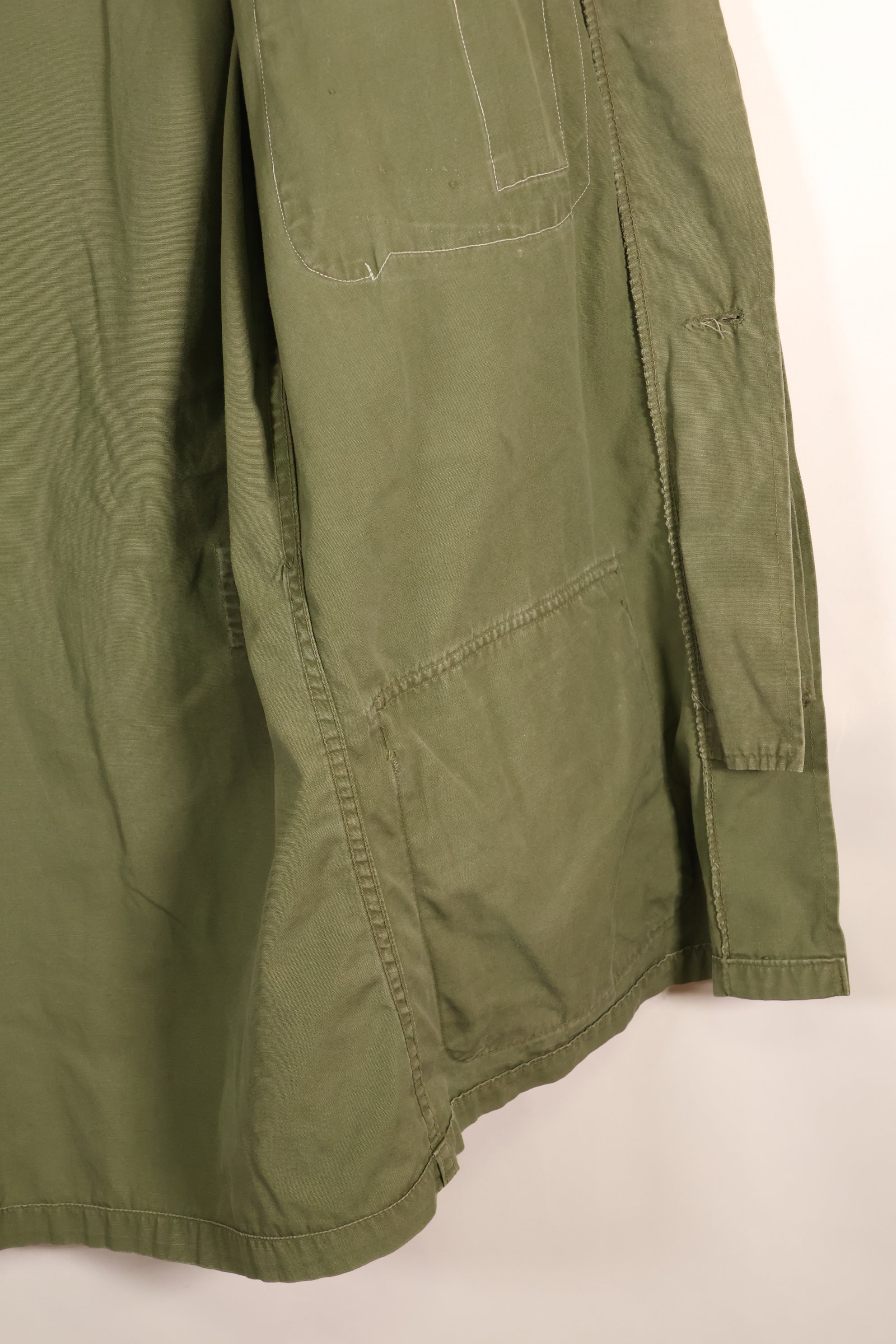 1963 Contract, S-R, U.S. Air Force, Officer, 1st Model Jungle Fatigue Jacket, Modified, Used