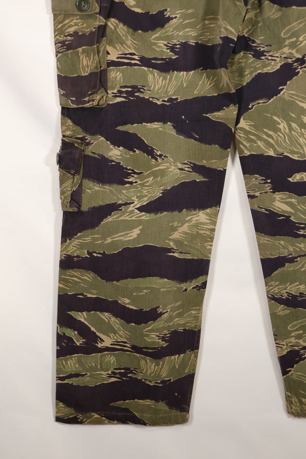 Circa 1965: Okinawa Tiger, US-style cut, tiger-striped pants, US size M, used