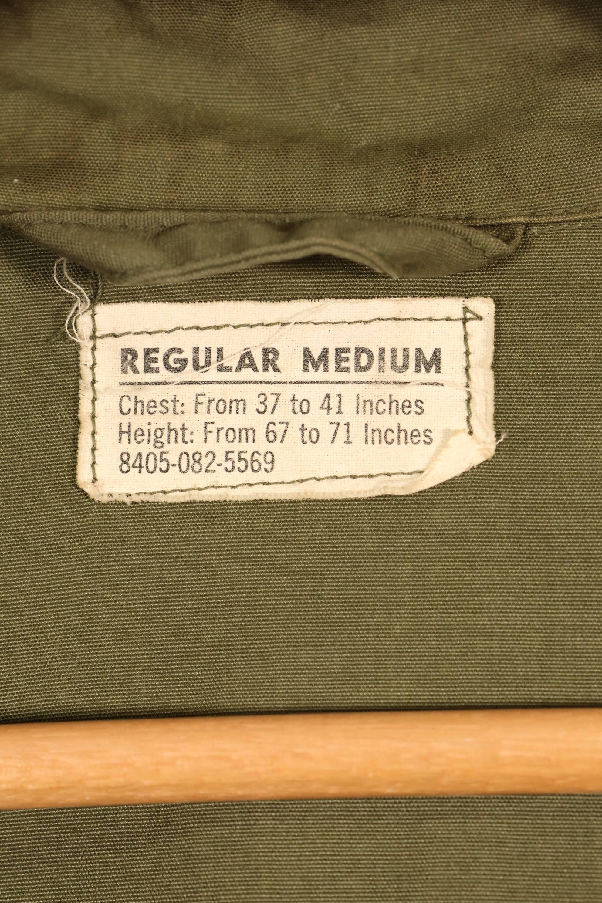 1963 Contract, M-R, USMC, 1st Model Jungle Fatigue Jacket, Almost Unused, Used