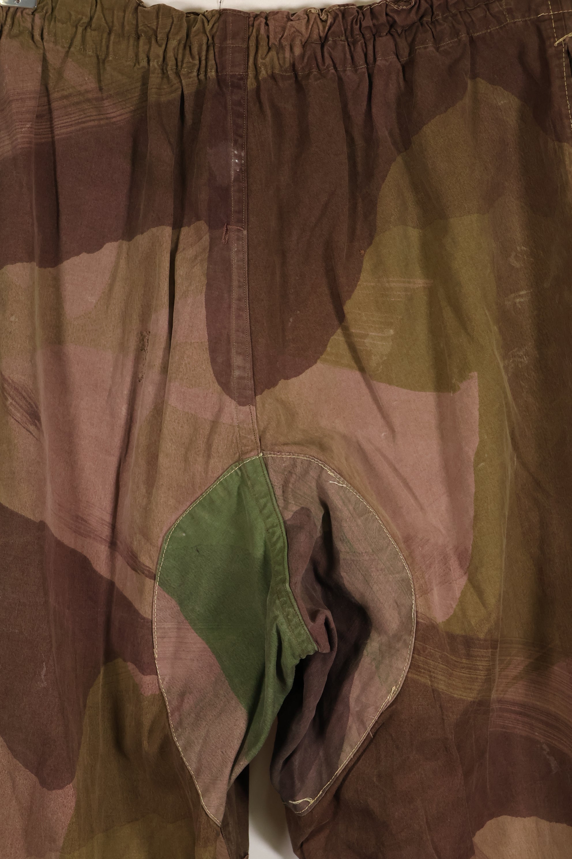 Real British Army SAS Trousers WINDPROOF Camouflage Pants Modified Pants Indochina War Used