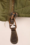 Late 1940s–Early 1950s, U.S. Air Force, B-15C Flight Jacket, Rare Green Version, Used