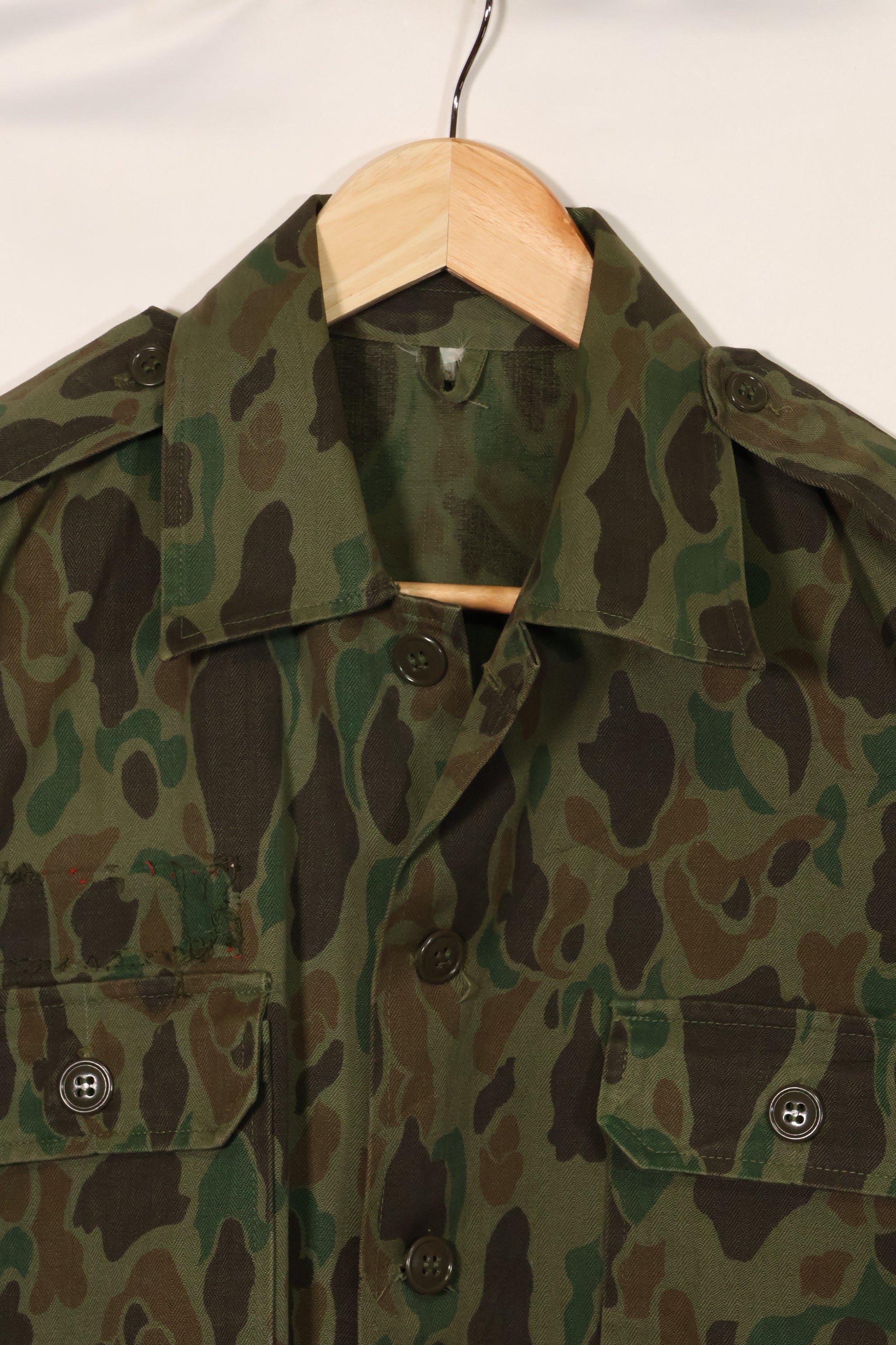 1960s Korean Army Frogskin Camouflage Combat Uniform B