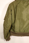 Late 1940s–Early 1950s, U.S. Air Force, B-15C Flight Jacket, Rare Green Version, Used