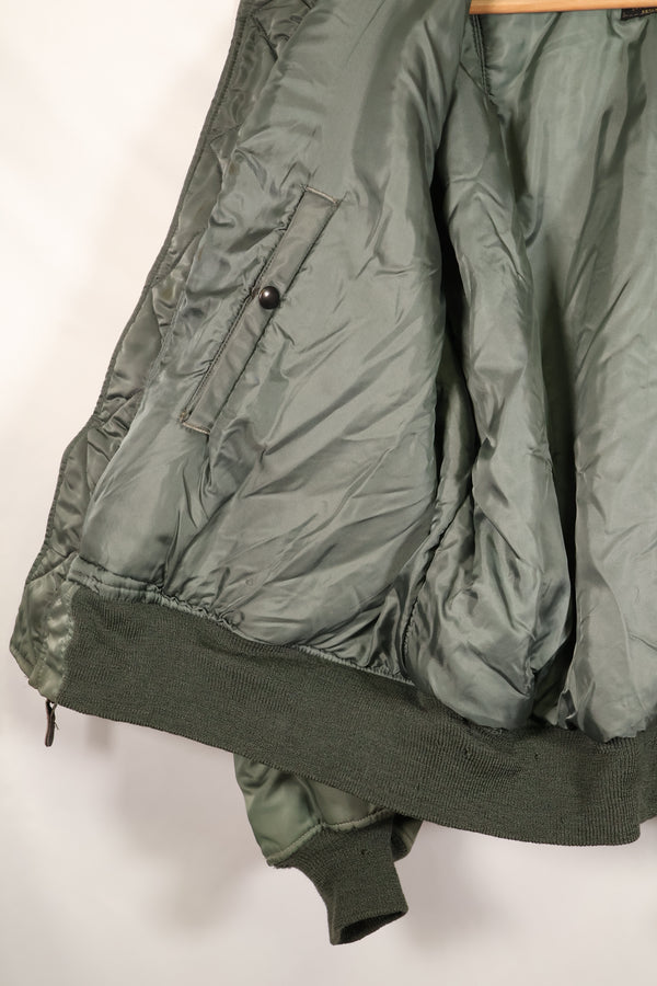 1950s LARGE U.S. Air Force Early Model MA-1 Flight Jacket, Intermediate, Used