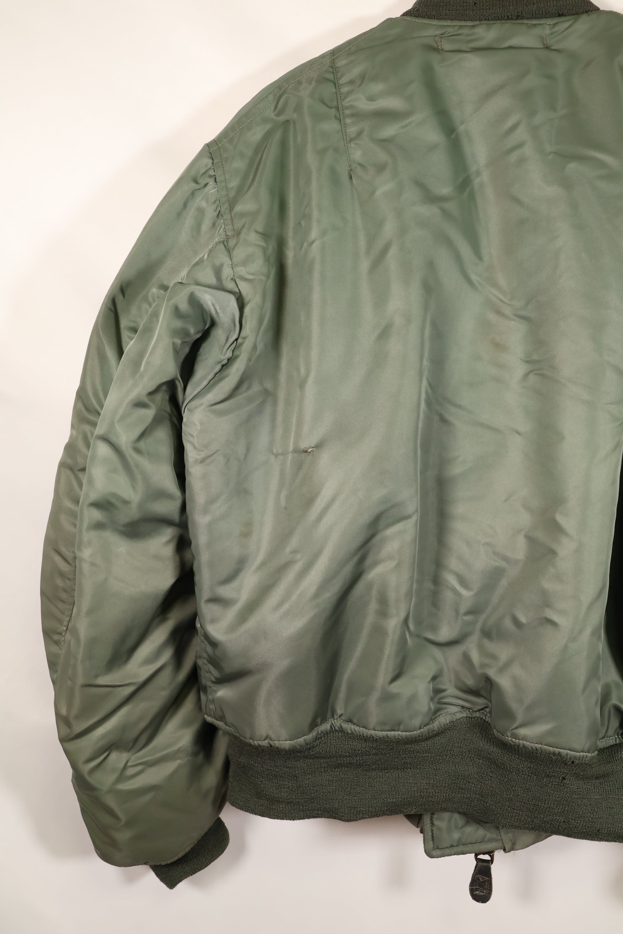 1950s LARGE U.S. Air Force Early Model MA-1 Flight Jacket, Intermediate, Used