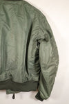1950s LARGE U.S. Air Force Early Model MA-1 Flight Jacket, Intermediate, Used