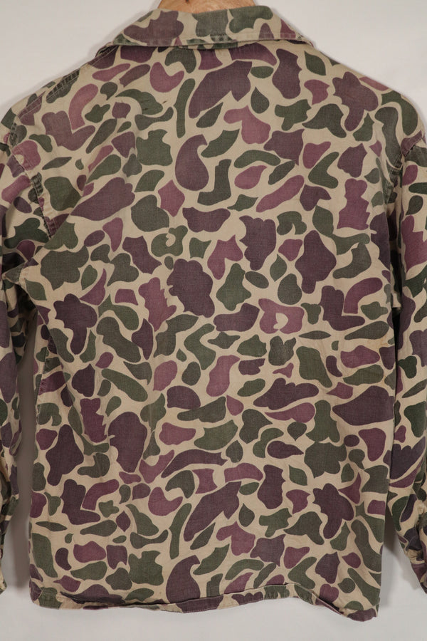 Real CIDG Beogam camouflage ASIAN CUT shirt, Very faded, used.