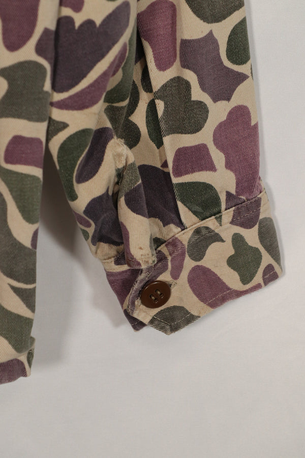 Real CIDG Beogam camouflage ASIAN CUT shirt, Very faded, used.