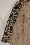 Real CIDG Beogam camouflage ASIAN CUT shirt, Very faded, used.