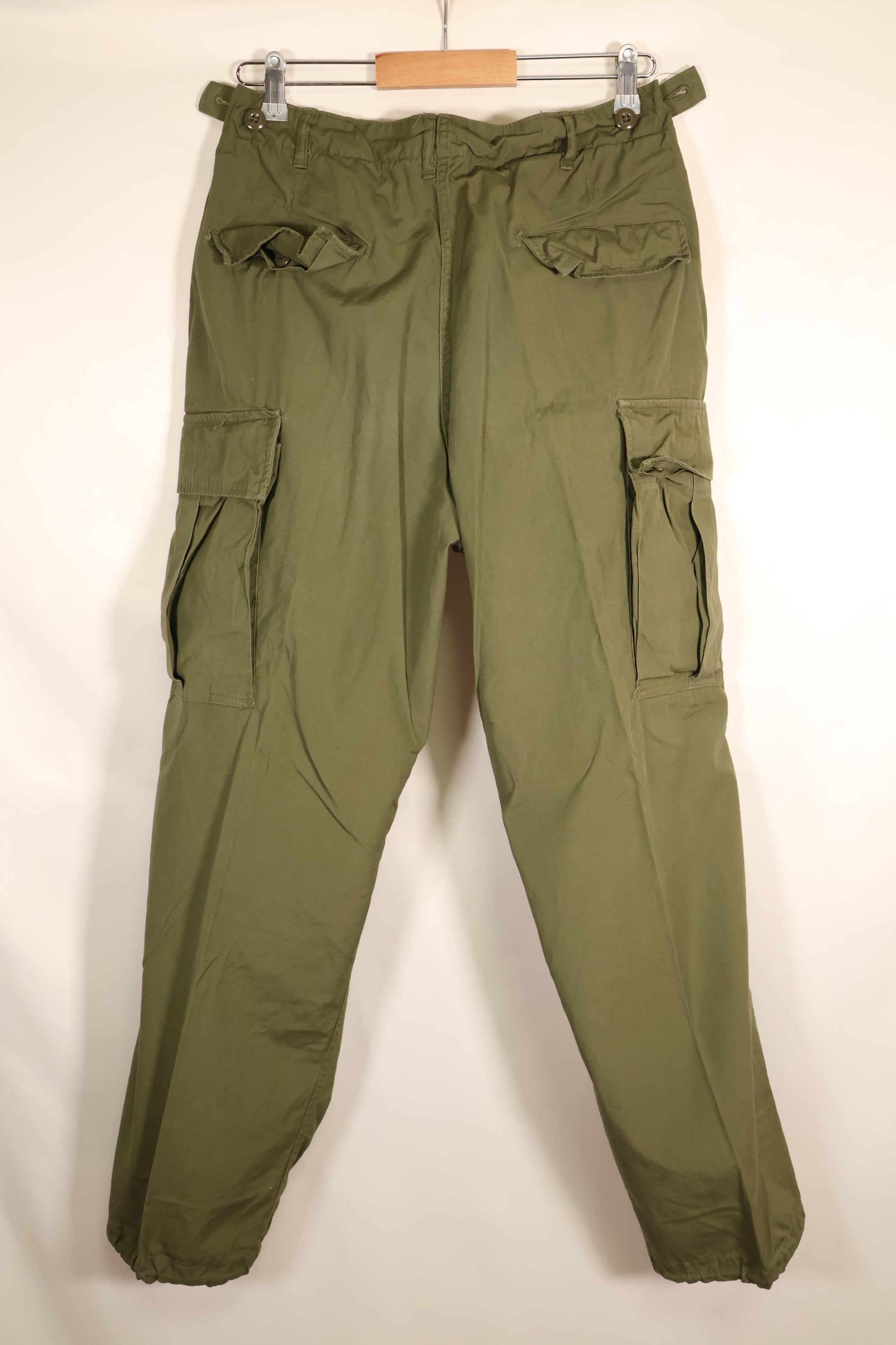Estimated 1965 Contract, M-R, 2nd Model Jungle Fatigue Pants, Good Condition, Used