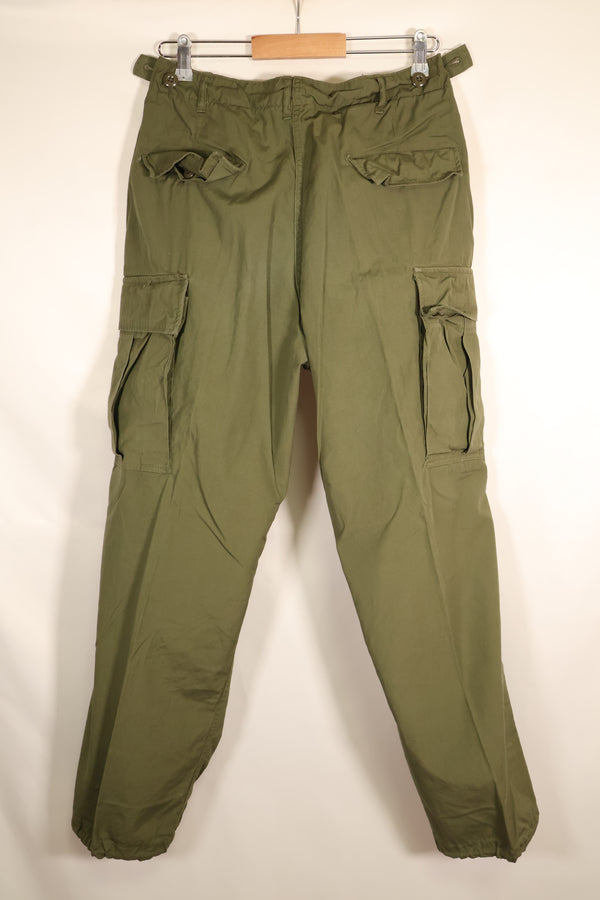 Estimated 1965 Contract, M-R, 2nd Model Jungle Fatigue Pants, Good Condition, Used