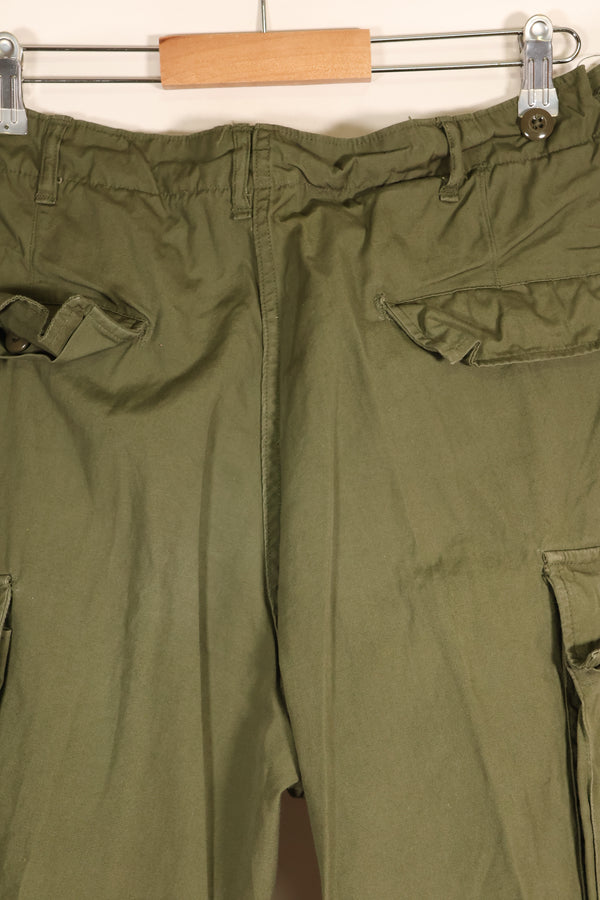 Estimated 1965 Contract, M-R, 2nd Model Jungle Fatigue Pants, Good Condition, Used