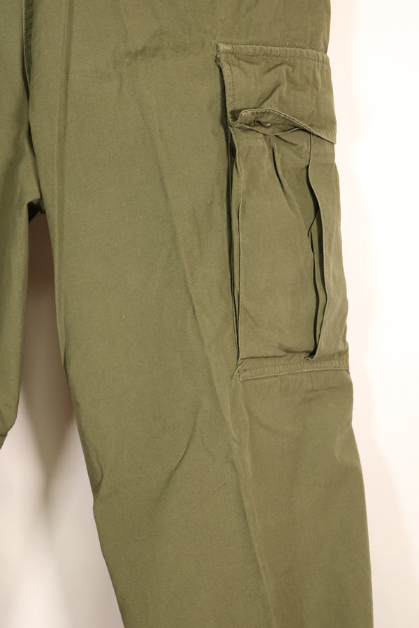 Estimated 1965 Contract, M-R, 2nd Model Jungle Fatigue Pants, Good Condition, Used