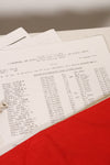 1960's Former CCS MACV SOG Corps Member Scarf Document Flooping