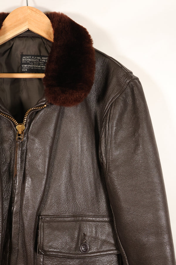 Early 1960s, Size 40, U.S. Navy G-1 Flight Jacket, Virtually Unworn　
