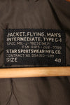 Early 1960s, Size 40, U.S. Navy G-1 Flight Jacket, Virtually Unworn　