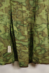 1970 Contract Deadstock X-L-R ERDL Green Leaf Camouflage Jungle Fatigue Jacket