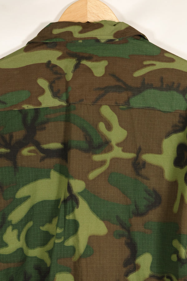 1968 Contract Deadstock M-S ERDL Green Leaf Camouflage Jungle Fatigue Jacket