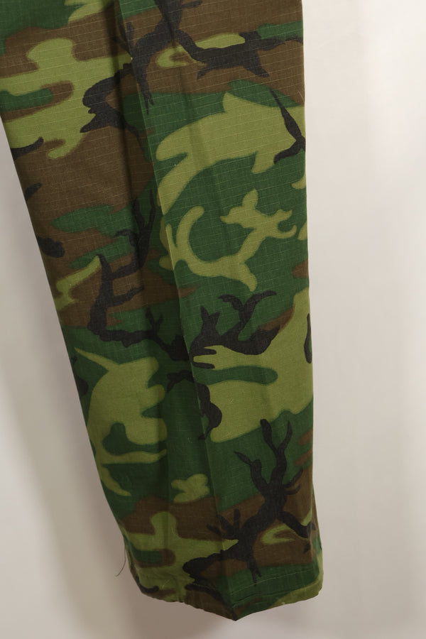 1968 Contract Ripstop ERDL Camouflage Jungle Fatigue Pants M-R Good Condition Used