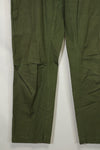 1968 Contract 4th Model Ripstop Jungle Fatigue Pants M-L Used