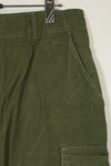 1968 Contract 4th Model Ripstop Jungle Fatigue Pants M-L Used