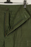 1968 Contract 4th Model Ripstop Jungle Fatigue Pants M-L Used