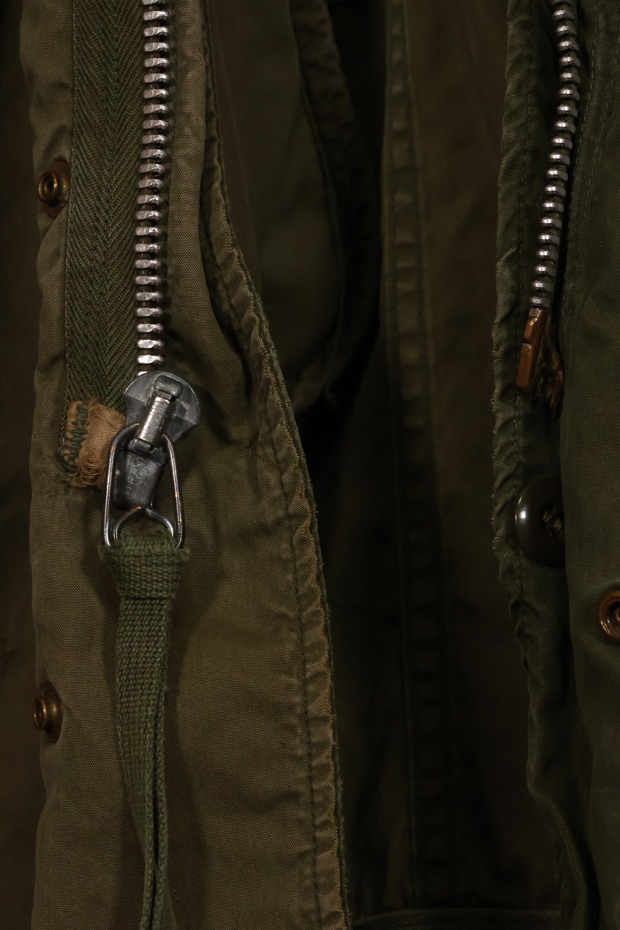 1950's U.S. Soldiers stationed in Europe X-SMALL M51 Field Parka, shell only, with patch, used.