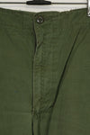 1968-69 Contract 4th Model Ripstop Jungle Fatigue Pants L-L Used