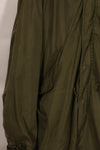 Early 1950s MEDIUM M51 Field Parka with coyote hood, used.